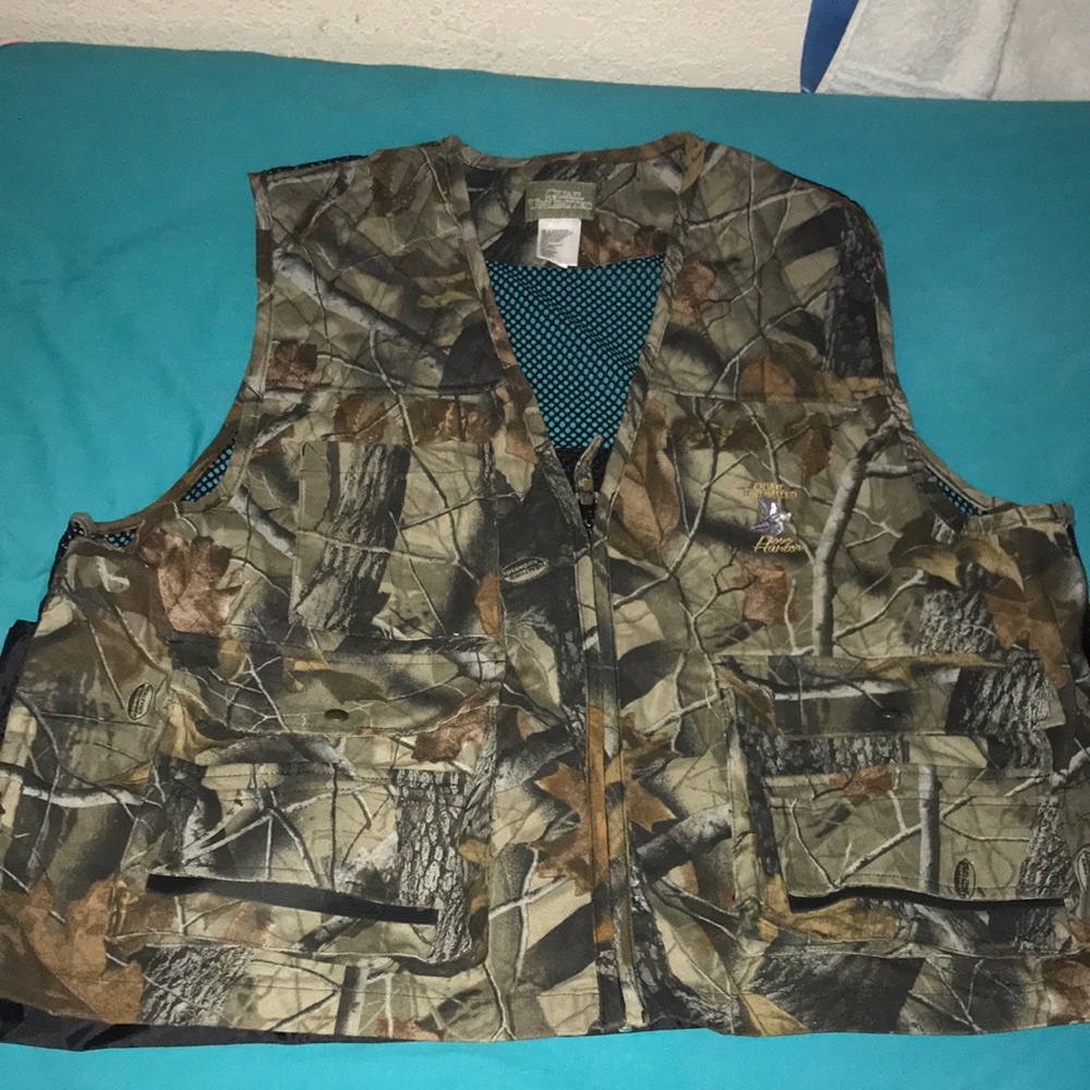 Quail unlimited hunting vest xxl